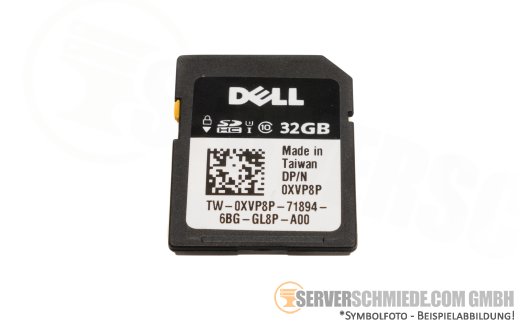 Dell 32GB SD Card 0XVP8P