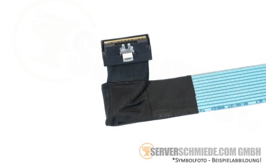 Dell 33cm NVMe Kabel cable 1x SFF-8654 8i gerade to 1x SFF-8654 8i gerade R6525 10xSFF 0X1JH5
