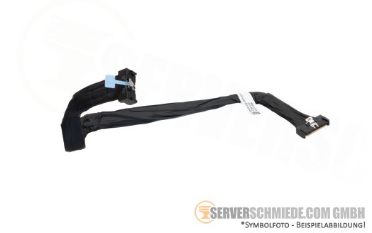 Dell 33cm NVMe Kabel cable 1x SFF-8654 8i winkel to 1x SFF-8654 8i gerade R760 0F41X4