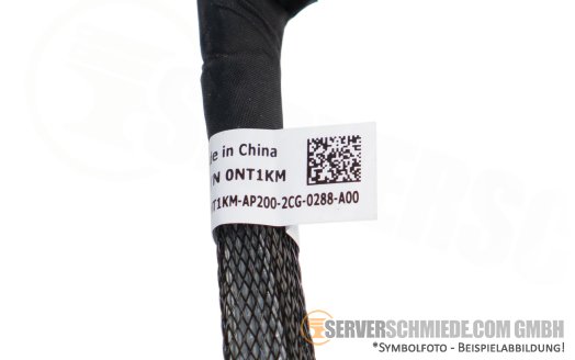 Dell 34cm Backplane to front PERC Controller Kabel cable 1x SFF-8654 8i gerade to 1x SFF-8654 8i gerade R760 24SFF 0NT1KM