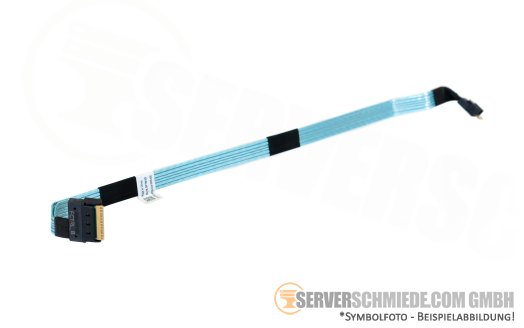 Dell 35cm Backplane to front PERC Controller cable 1x SFF-8654 4i gerade to 1x SFF-8654 8i gerade R6525 0F7WXD