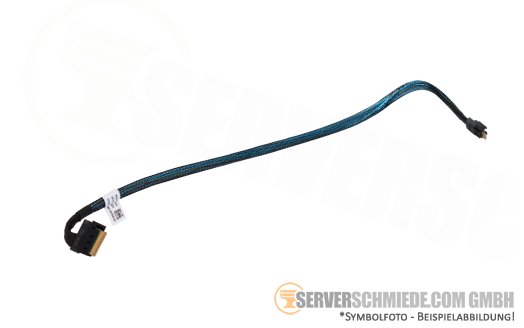 Dell 35cm Backplane to front PERC Controller Kabel 1x SFF-8654 8i gerade to 1x SFF-8654 4i winkel R650 10x SFF 05J6TF