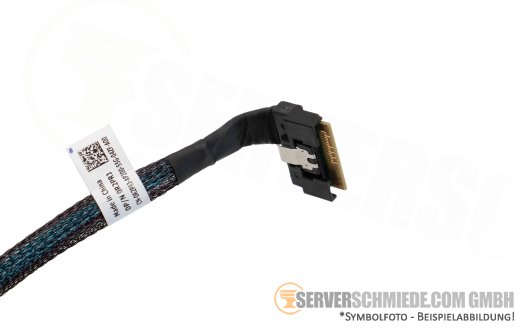 Dell 35cm Backplane to front PERC Controller Kabel cable 1x SFF-8654 4i gerade to 1x SFF-8654 8i gerade R660xs 10xSFF 0R2PRJ