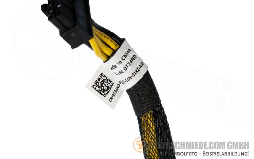 Dell 35cm GPU power cable 1x 12-pin to 1x 8-pin EPS / CPU R650xs R750xs R750 R7525 0T34N0