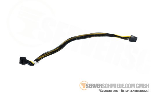 Dell 35cm GPU power cable 1x 12-pin to 1x 8-pin EPS / CPU R650xs R750xs R750 R7525 0T34N0