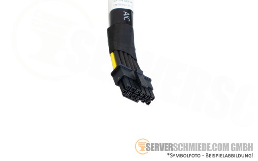 Dell 35cm GPU power Kabel cable 1x 2-pin + 1x 12-pin to 1x 12VHPWR R760 R7615 R7625 00DK9Y