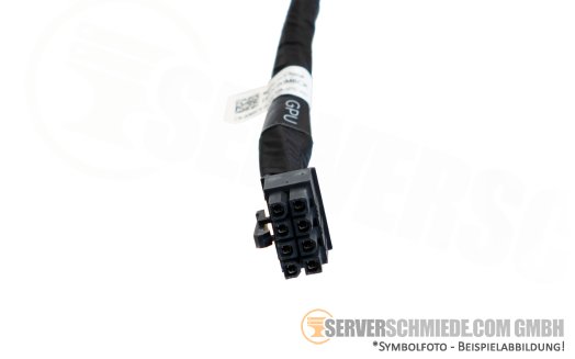 Dell 35cm GPU power Kabel cable 1x 2-pin + 1x 12-pin to 1x 8-pin EPS / CPU R760 R7615 R7625 00M6CK