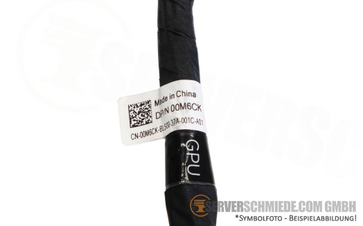Dell 35cm GPU power Kabel cable 1x 2-pin + 1x 12-pin to 1x 8-pin EPS / CPU R760 R7615 R7625 00M6CK