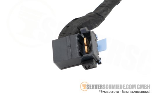 Dell 35cm GPU power Kabel cable 1x 2-pin + 1x 12-pin to 2x 6+2-pin PCIe R760 R7960 0CPH58
