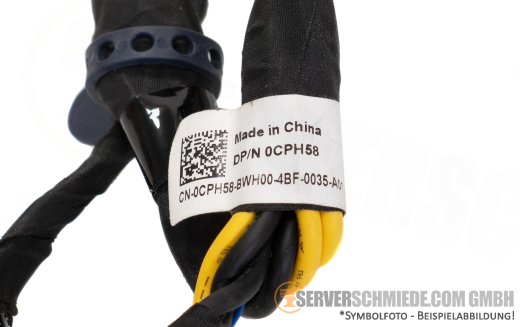 Dell 35cm GPU power Kabel cable 1x 2-pin + 1x 12-pin to 2x 6+2-pin PCIe R760 R7960 0CPH58