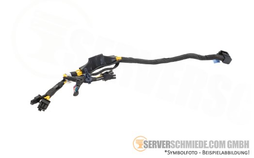 Dell 35cm GPU power Kabel cable 1x 2-pin + 1x 12-pin to 2x 6+2-pin PCIe R760 R7960 0CPH58