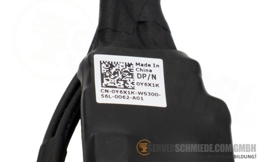 Dell 35cm GPU Power Kabel cable Riser 1 1x 24-pin to 1x 8-pin EPS / CPU R7715 R7725 0G44W5