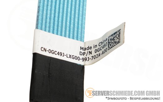 Dell 35cm NVMe Kabel cable 1x SFF-8654 gerade to 1x SFF-8654 gerade R6525 10xSFF 0GC49J