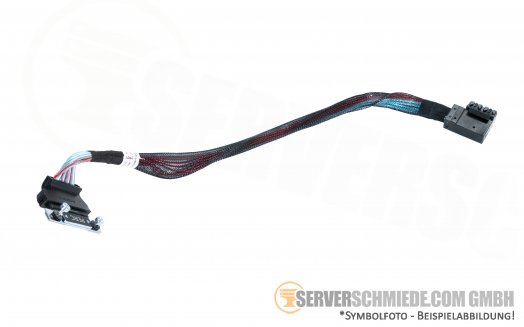 Dell 35cm R740xd 12x 3,5" LFF cable Kabel SAS 2x SFF-8643 to 1x MPERC 01RRJP