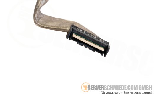 Dell 35cm SAS cable 1x SFF-8654 gerade to 1x SFF-8654 winkel BP_DST_PA3 to MB_SL8 R6615 10x SFF 0Y69WW
