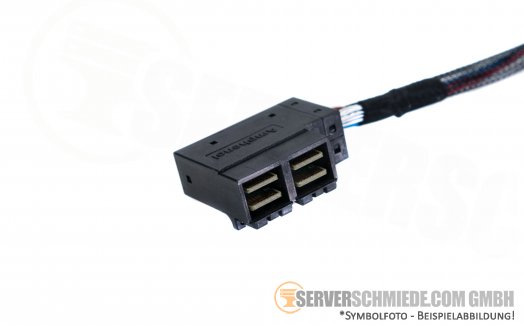 Dell R340 R440 4x LFF 35cm SAS Kabel 1x SFF-8643 1x SFF-8643 double 08YMGD