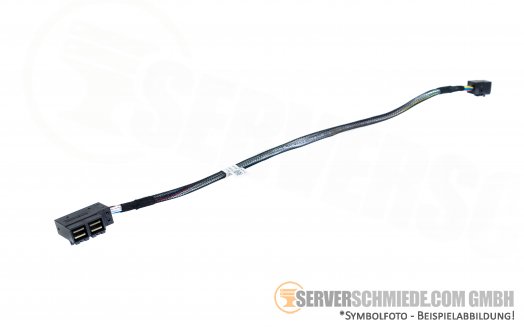 Dell R340 R440 4x LFF 35cm SAS Kabel 1x SFF-8643 1x SFF-8643 double 08YMGD