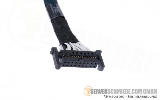 Dell 35cm T620 Front Control Panel LCD Signal Cable 2x 18-pin 0WX7R1