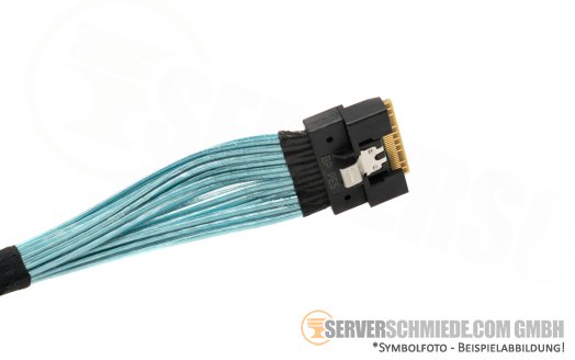 Dell 36cm NVMe Kabel cable 1x SFF-8654 gerade to 1x SFF-8654 gerade R6525 10xSFF 02TG6X