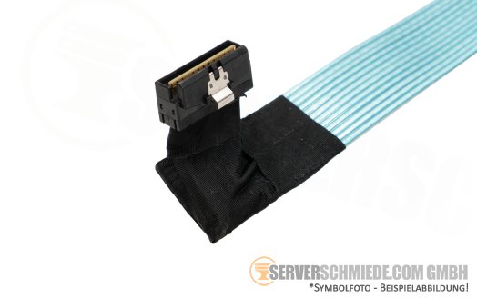 Dell 36cm NVMe Kabel cable 1x SFF-8654 gerade to 1x SFF-8654 gerade R6525 10xSFF 02TG6X