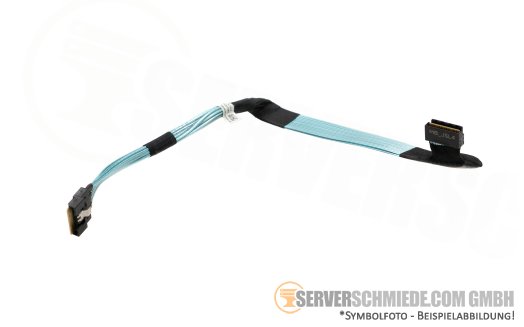 Dell 36cm NVMe Kabel cable 1x SFF-8654 gerade to 1x SFF-8654 gerade R6525 10xSFF 02TG6X