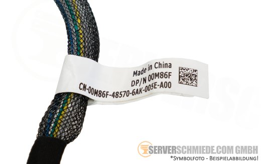 Dell 36cm SAS Kabel cable 1x SFF-8087 winkel to 1x SFF-8087 winkel R430 4x LFF 00M86F