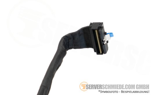 Dell 38cm Backplane to front PERC Controller Kabel cable 1x SFF-8654 8i gerade to 1x SFF-8654 8i winkel R7715 0MGCDK
