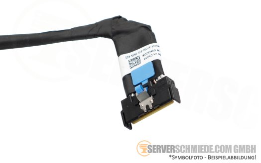 Dell 38cm Backplane to front PERC Controller Kabel cable 1x SFF-8654 8i gerade to 1x SFF-8654 8i winkel R7715 0MGCDK