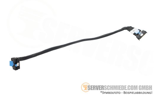 Dell 38cm Backplane to front PERC Controller Kabel cable 1x SFF-8654 8i gerade to 1x SFF-8654 8i winkel R7715 0MGCDK