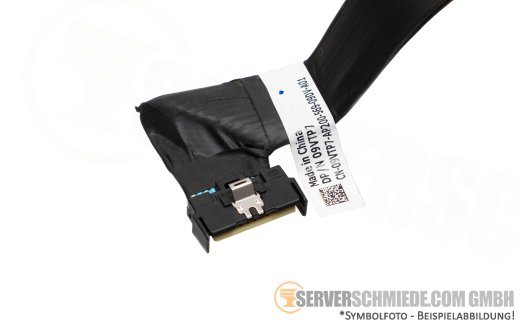 Dell 38cm Backplane to front PERC Controller SAS Kabel cable 1x SFF-8654 8i gerade to 1x SFF-8654 8i winkel R760 16xSFF 09VTP7