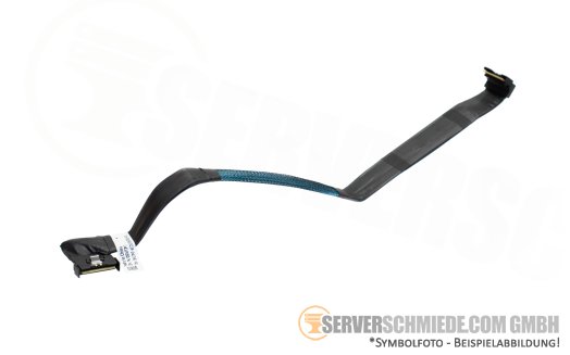 Dell 38cm Backplane to front PERC Controller SAS Kabel cable 1x SFF-8654 8i gerade to 1x SFF-8654 8i winkel R760 16xSFF 09VTP7