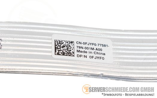 Dell 40 / 45cm NVMe SAS Kabel cable 2x SFF-8654 gerade to 2x SFF-8654 winkel R940 0FJYF0