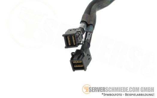 Dell 40 / 48cm SAS Kabel cable 2x SFF-8643 gerade to 2x SFF-8643 gerade T430 8xLFF 069R40