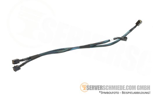 Dell 40 / 48cm SAS Kabel cable 2x SFF-8643 gerade to 2x SFF-8643 gerade T430 8xLFF 069R40