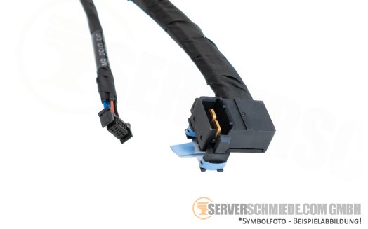 Dell 40cm GPU power Kabel cable 1x 2-pin + 1x 12-pin to 1x 12VHPWR R760 R7615 R7625 0JPMYM 0MD9J9