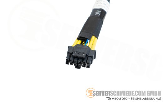 Dell 40cm GPU power Kabel cable 1x 2-pin + 1x 12-pin to 1x 12VHPWR R760 R7615 R7625 0JPMYM 0MD9J9