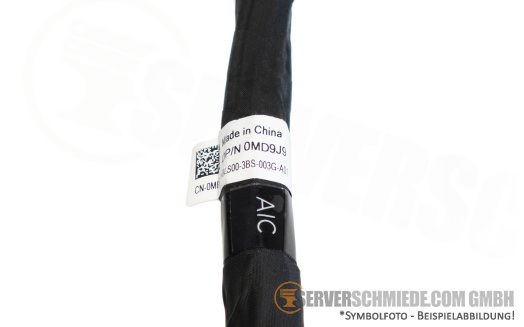 Dell 40cm GPU power Kabel cable 1x 2-pin + 1x 12-pin to 1x 12VHPWR R760 R7615 R7625 0JPMYM 0MD9J9