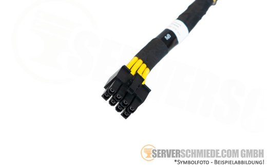 Dell 40cm GPU power Kabel cable 1x 2-pin + 1x 12-pin to 1x 8-pin EPS / CPU R760 R7615 R7625 0GPN9K