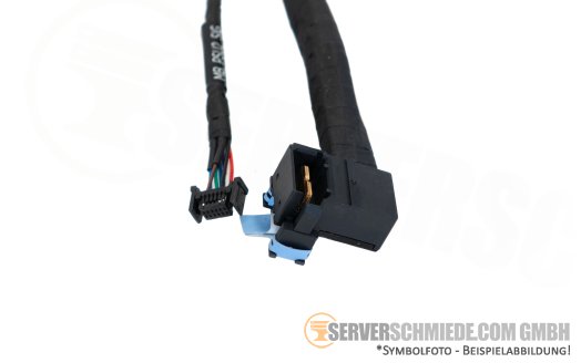 Dell 40cm GPU power Kabel cable 1x 2-pin + 1x 12-pin to 1x 8-pin EPS / CPU R760 R7615 R7625 0GPN9K