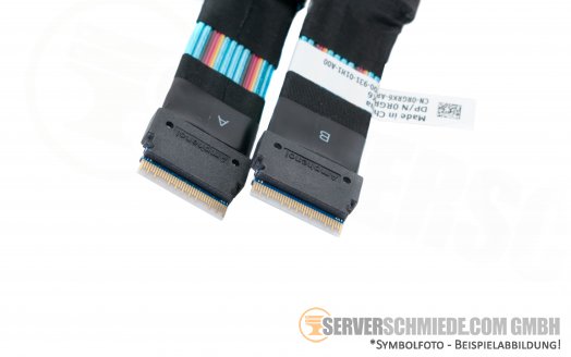 Dell 40cm R740xd 24x SFF NVMe Extender Cable Kabel for Bay A0 + B0 0RGRK6