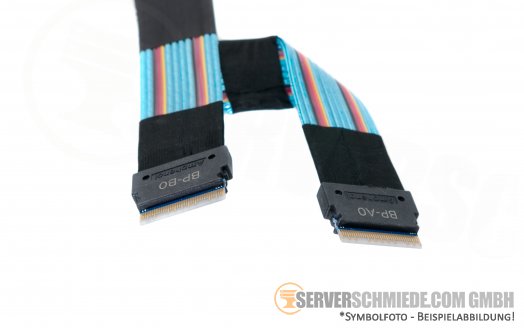 Dell 40cm R740xd 24x SFF NVMe Extender Cable Kabel for Bay A0 + B0 0RGRK6