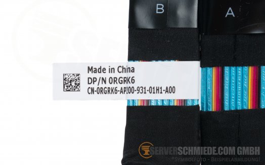 Dell 40cm R740xd 24x SFF NVMe Extender Cable Kabel for Bay A0 + B0 0RGRK6