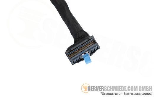 Dell 40cm SAS cable 1x SFF-8654 winkel to 1x SFF-8654 winkel R6615 8x SFF 0RYPMJ