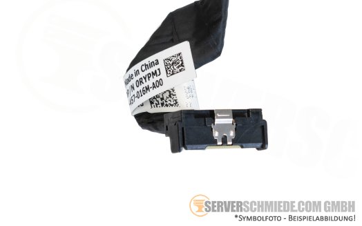 Dell 40cm SAS cable 1x SFF-8654 winkel to 1x SFF-8654 winkel R6615 8x SFF 0RYPMJ