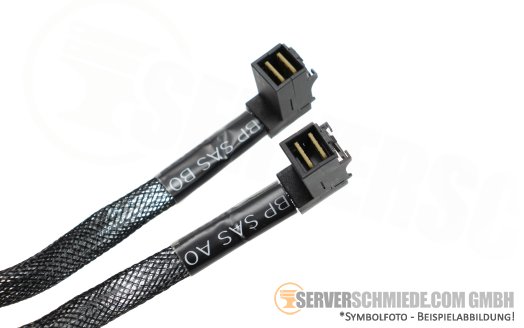 Dell 40cm SAS Kabel cable 1x mini PERC Mini Mono to 2x SFF-8643 winkel R640 0DC1C0