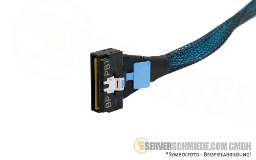 Dell 44cm NVMe Kabel cable 1x SFF-8654 gerade to 1x SFF-8654 gerade XR12 0TX79R