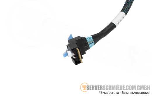 Dell 45cm BP to Controller Kabel cable 1x SFF-8654 4i winkel to 1x SFF-8654 8i winkel R760xs 0RKD2P