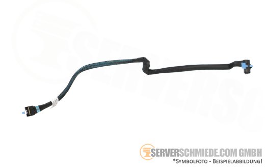 Dell 45cm BP to Controller Kabel cable 1x SFF-8654 4i winkel to 1x SFF-8654 8i winkel R760xs 0RKD2P