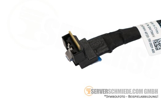 Dell 45cm BP to Controller Kabel cable 1x SFF-8654 8i winkel to 2x SFF-8654 4i winkel + gerade R750xs 0WTHHV