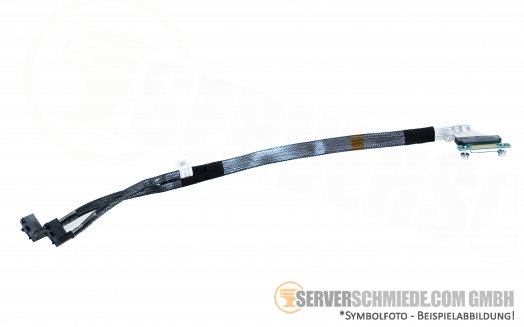 Dell 45cm  SAS Kabel 1x Perc 2x SFF-8643 0DK50W